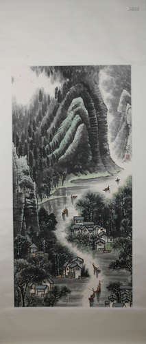 Modern Li keran's landscape painting