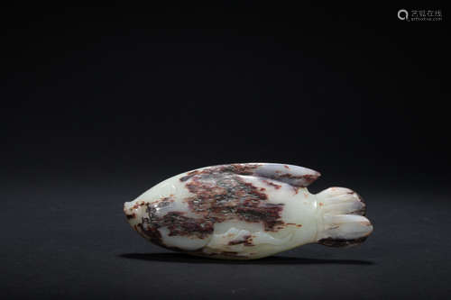 Qing dynasty jade fish ornament