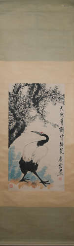 Modern Tang yun's flower and bird painting