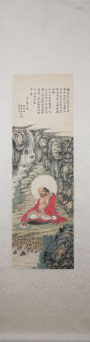 Qing dynasty buddha painting