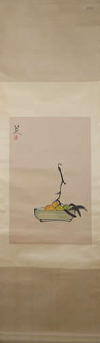 Ming dynasty Zhu da's painting