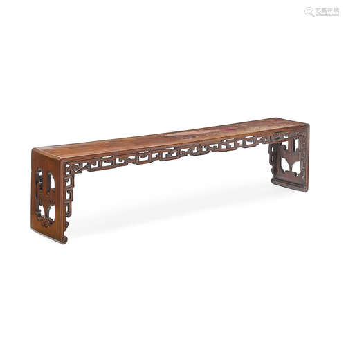 A Hongmu low 'ribbon' table  Republic Period