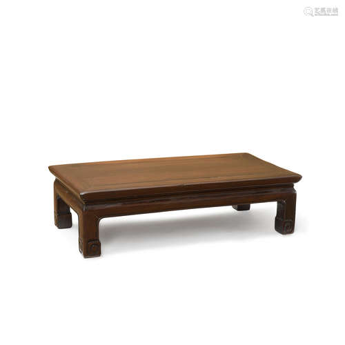 A small hongmu kang table  20th century