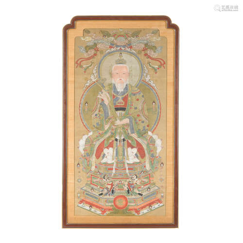 Anonymous (19th century)  Portrait of a Daoist deity