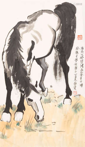 Xu Jingfei (1929-2019)  Horse, 1997