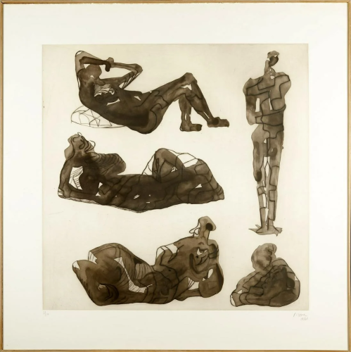 HENRY MOORE Five sculptural ideas.