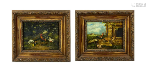 PR of English Barnyard Painting after Edgar Hunt