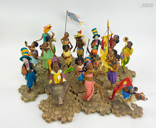 19 Thomas Blackshear JAMBOREE PARADE Figurines L…