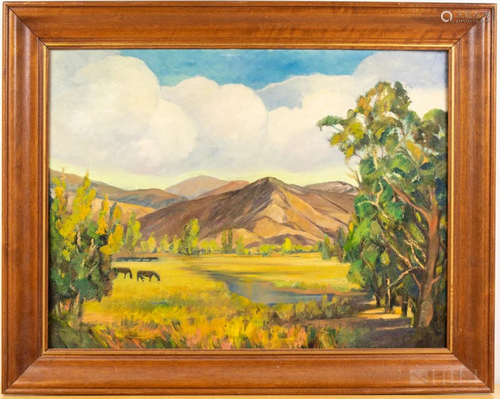 Charlotte Skinner California Impressionist Oil