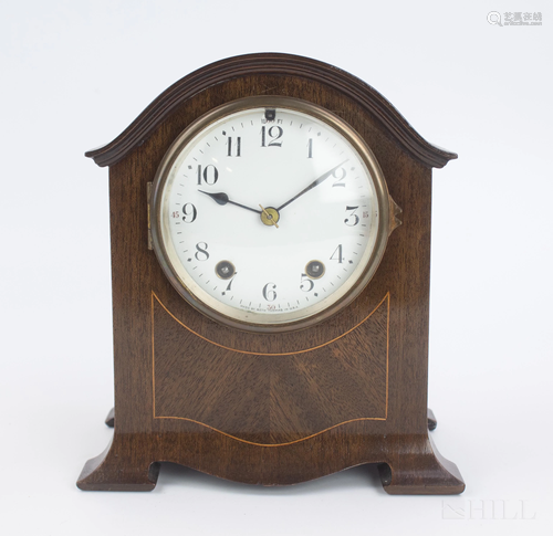 Antique Seth Thomas Art Nouveau Wood Mantle Clock