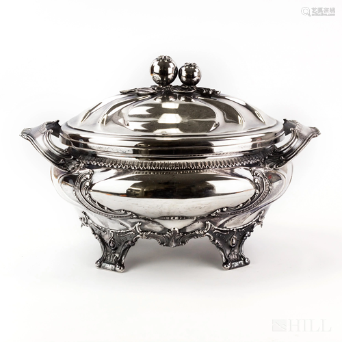 Camuso Sterling Silver Lidded Soup Tureen 2100grms