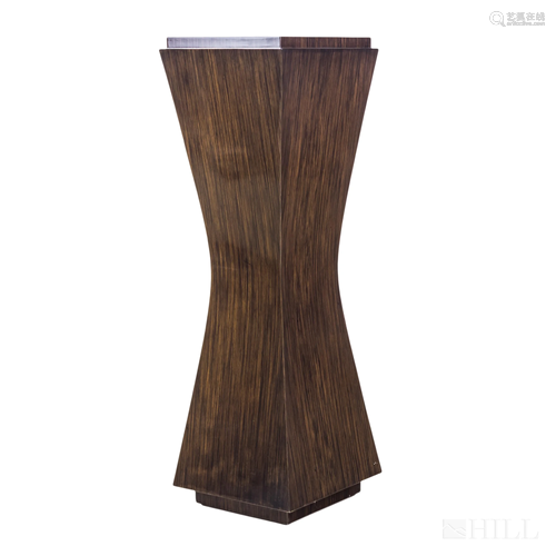 Fine Art Deco Lacquered Wood Plant Stand Plinth