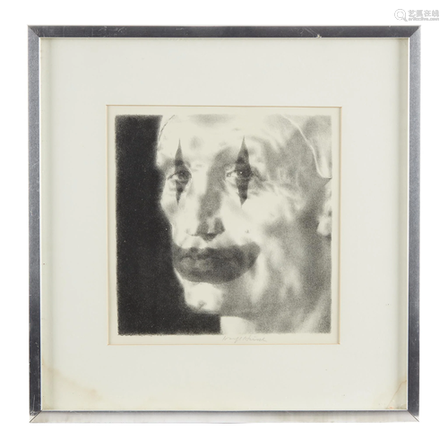 Joseph Hirsch (American, 1910–1981), , Clown Head