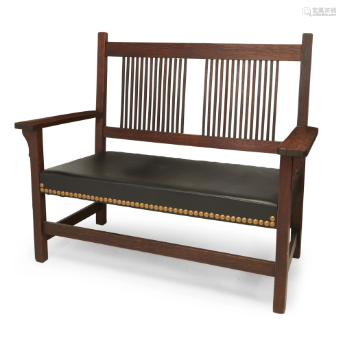 In the style of Gustav Stickley, Early 20th century