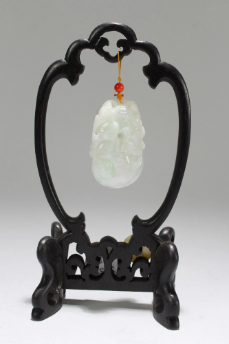 An Estate Chinese Jade-curving Figure