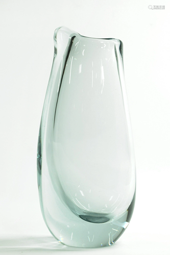 Gunnar Nylund for Stromberg Vintage Crystal Vase