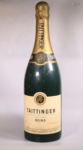 Lg Vintage Taittinger Champagne Display 