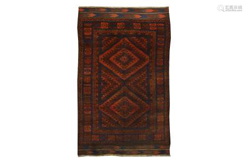 AN ANTIQUE BALOUCH RUG, NORTH-EAST PERSIA