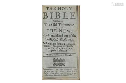 Bible, English