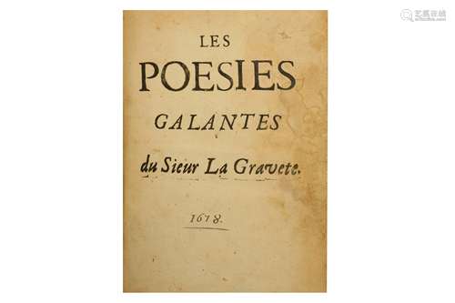 Poetry.- La Gravette (?)