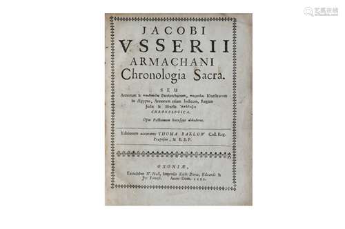 Ussher (James) Chronologia Sacra