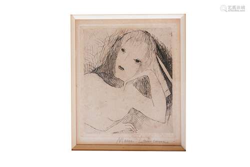 § Laurencin (Marie) Woman leaning in a headscarf