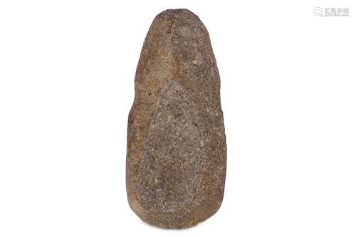 A STONE AGE GRANITE AXE HEAD