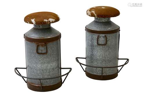 Milk Churn Bar Stools