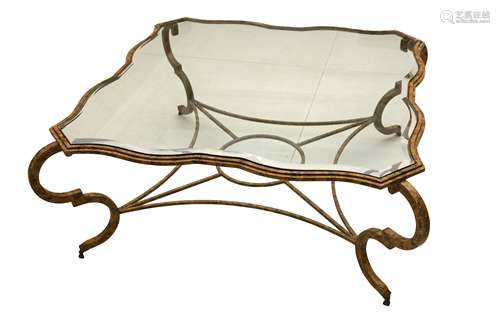 A 20th Century low coffee table in the style of Mark Brazier Jones