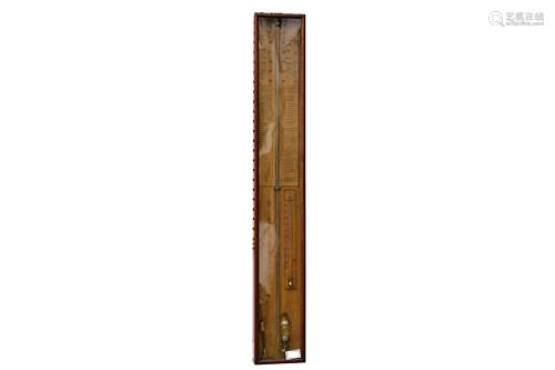 A LATE 19TH / EARLY 20TH CENTURY 'ADMIRAL FITZROY' RISE AND FALL BAROMETER