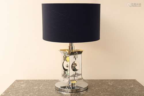 Vintage Chromed Table Lamp