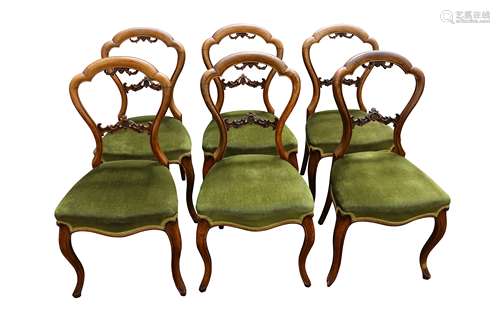 Victorian Balloon Back Dining Chairs