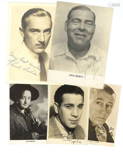 Photograph Collection.- Actors & Music Hall Stars