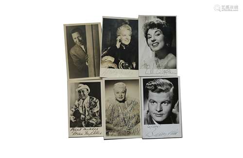 Photograph Collection.- Vintage Actors & Entertainers