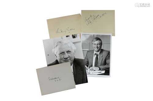 Autograph Collection.- British Politicians