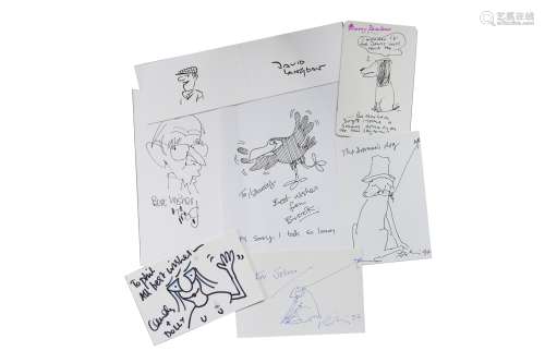 Autograph Collection.- Cartoonists