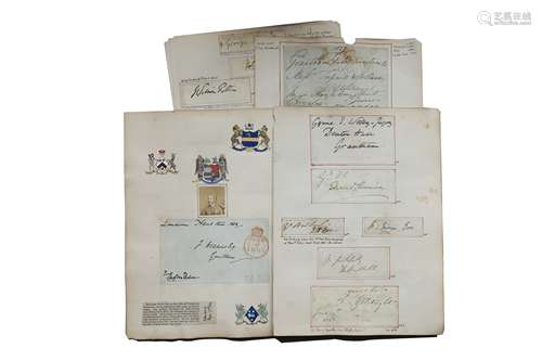 Autograph Collection.- English Aristocracy