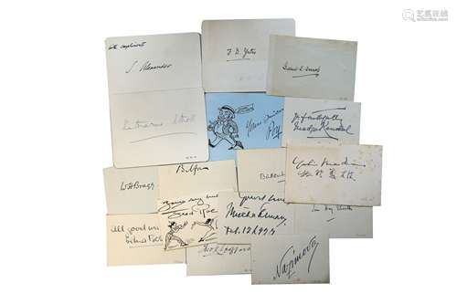 Autograph Collection.- Miscellaneous