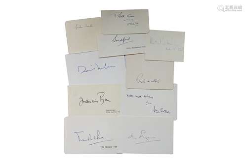 Autograph Collection.- Politicians