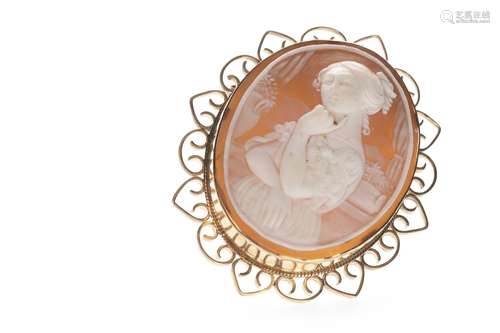 CAMEO BROOCH