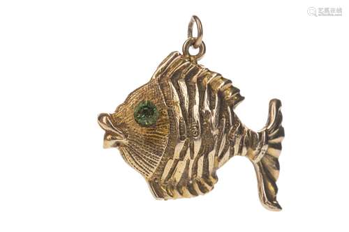 A GOLD FISH CHARM