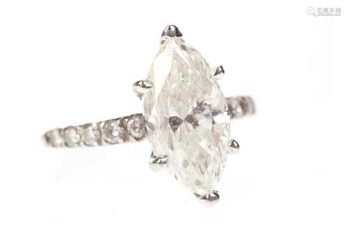 A DIAMOND SOLITAIRE RING