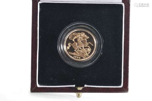 1996 GOLD PROOF SOVEREIGN