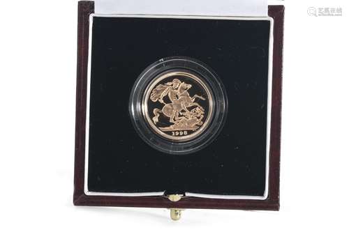 1998 GOLD PROOF SOVEREIGN