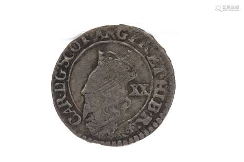 SCOTLAND - CHARLES I (1625 - 1649) TWENTY PENCE