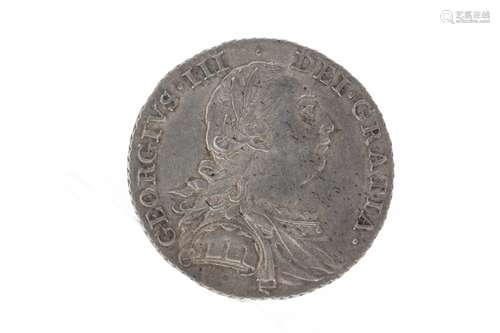 ENGLAND - GEORGE III (1760 - 1820) SHILLING DATED 1787