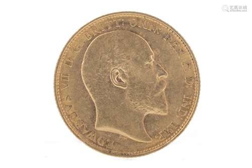 EDWARD VII (1901 - 1910) GOLD SOVEREIGN DATED 1903