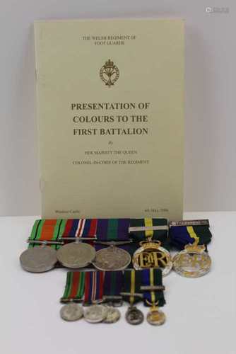 A BRITISH MEDAL GROUP to include; the General Service Medal awarded to Lance Corporal Richards W.G.,