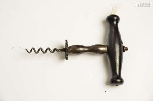 A 19th Century corkscrew, length 15cm