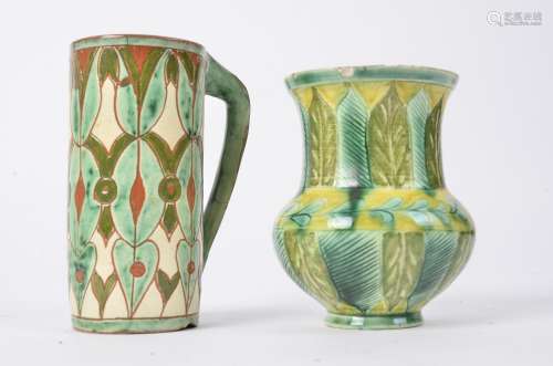 Attributed to Annie Smith and Liza Wilkins for Della Robbia Pottery (Birkenhead 1894-1906), a